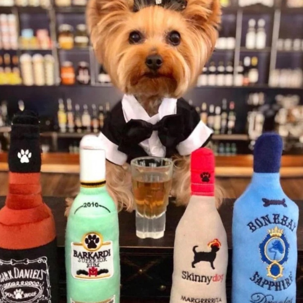 Haute Diggity Dog Plush Luxury Dog Libitation Toys